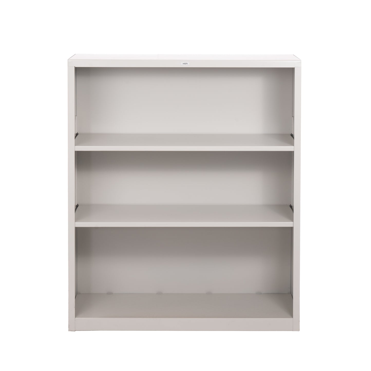 41"H Light Grey Metal Bookcase