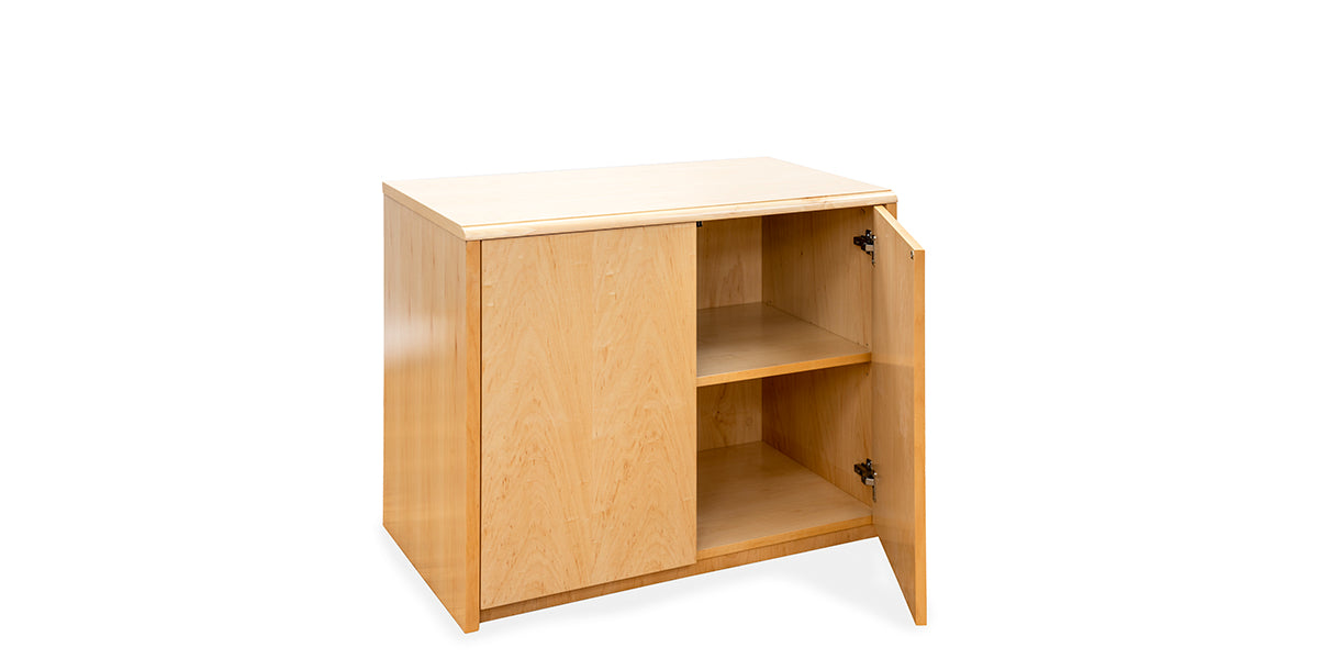 Maple 2 Door Storage Cabinet