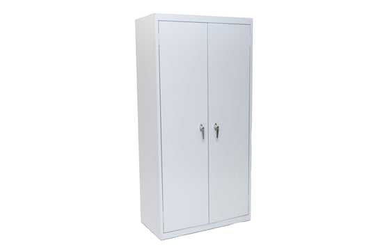 72"H Light Grey Storage Cabinet