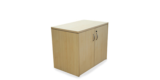 Maple 2 Door Storage Cabinet with Handles
