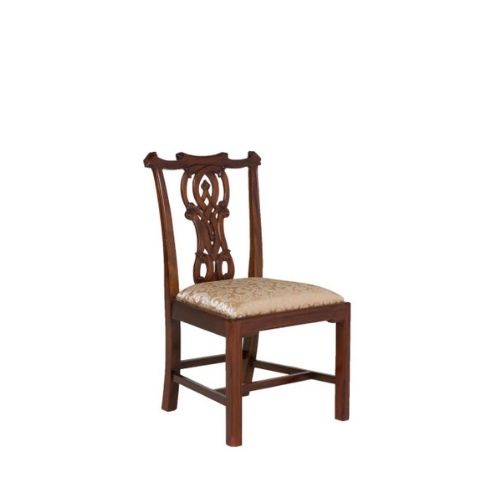 Cherry Chippendal Side Chair