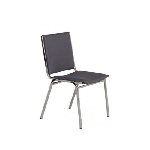 Charcoal Grey Stack Chair