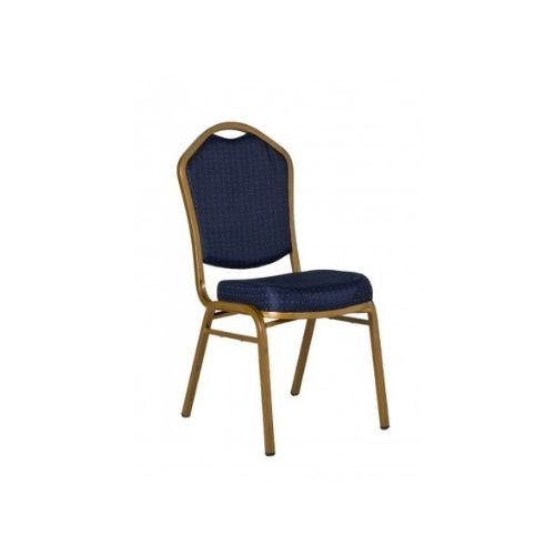 Blue Polka Dot Banquet Chair