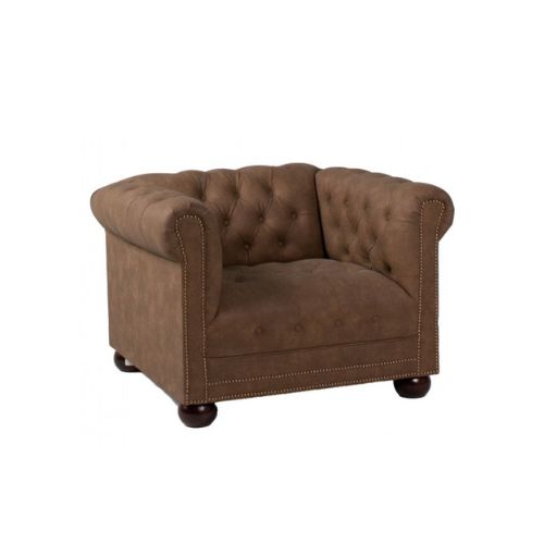 Brown Chesterfield Chair
