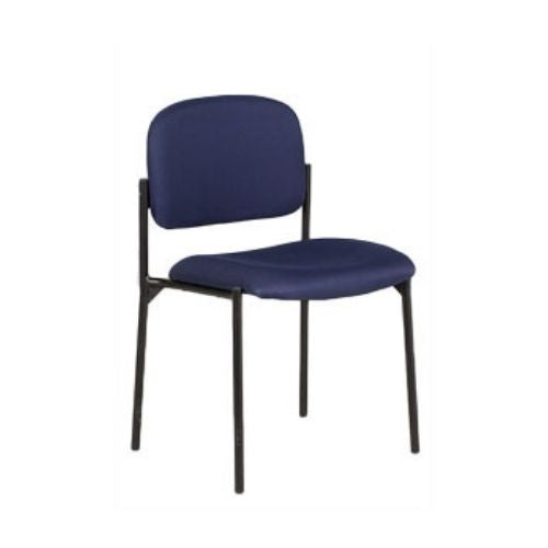 Blue Fabric Stack Chair