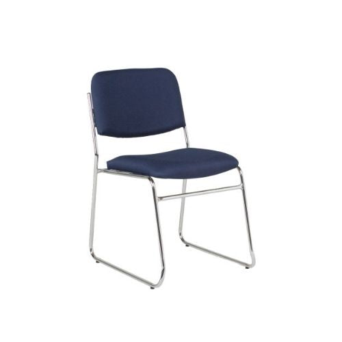 Blue Fabric Stack Chair