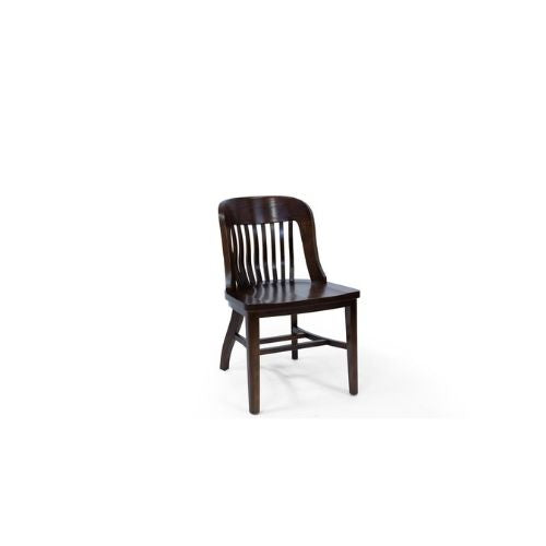Boston Armless Chair- Walnut