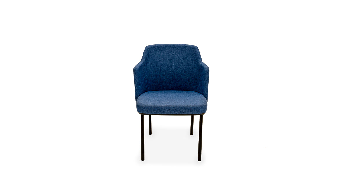 Blue Knoll Arm Chair