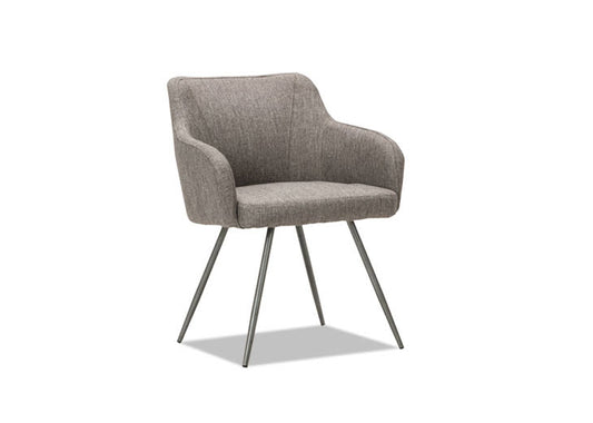 Tweed Guest Chair - Grey