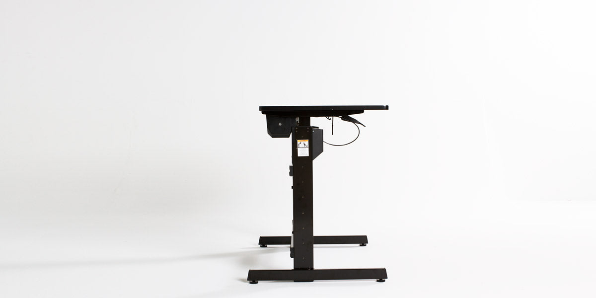 48"W Walnut Adjustable Table Desk