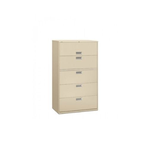 5 Drawer Lateral File- Putty