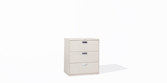 3 Drawer Lateral File in Putty