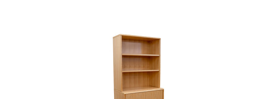 Hutch For Lateral File or Storage Cabinet - Maple