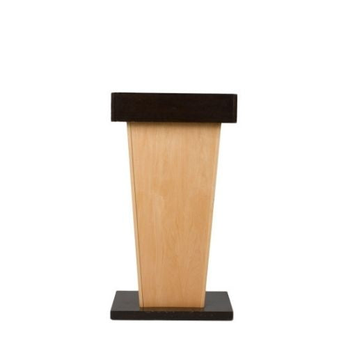 48"H Podium - Walnut / Maple