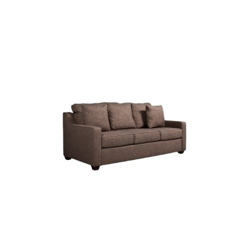 81"W Stone Fabric Sofa