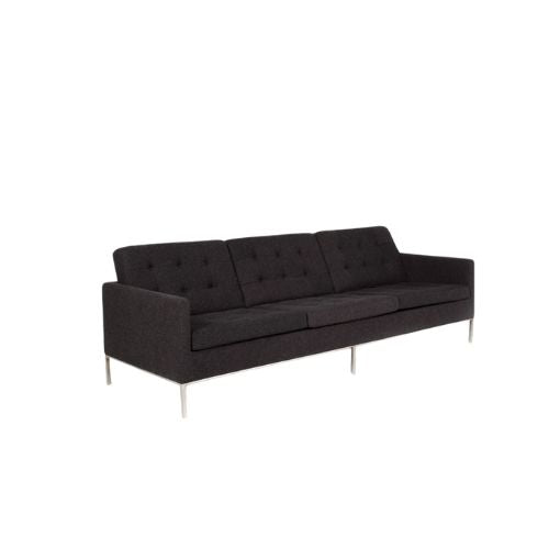 91.5" Charcoal Grey Sofa