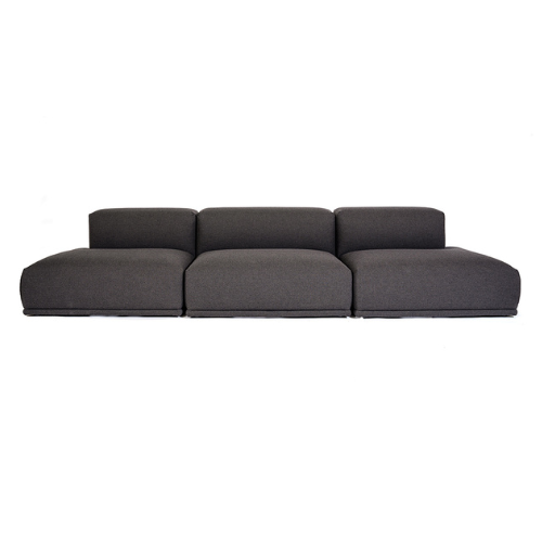 128"W Three Piece Muuto Sofa