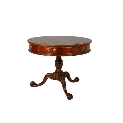 36" Round Ball & Claw Accent Table