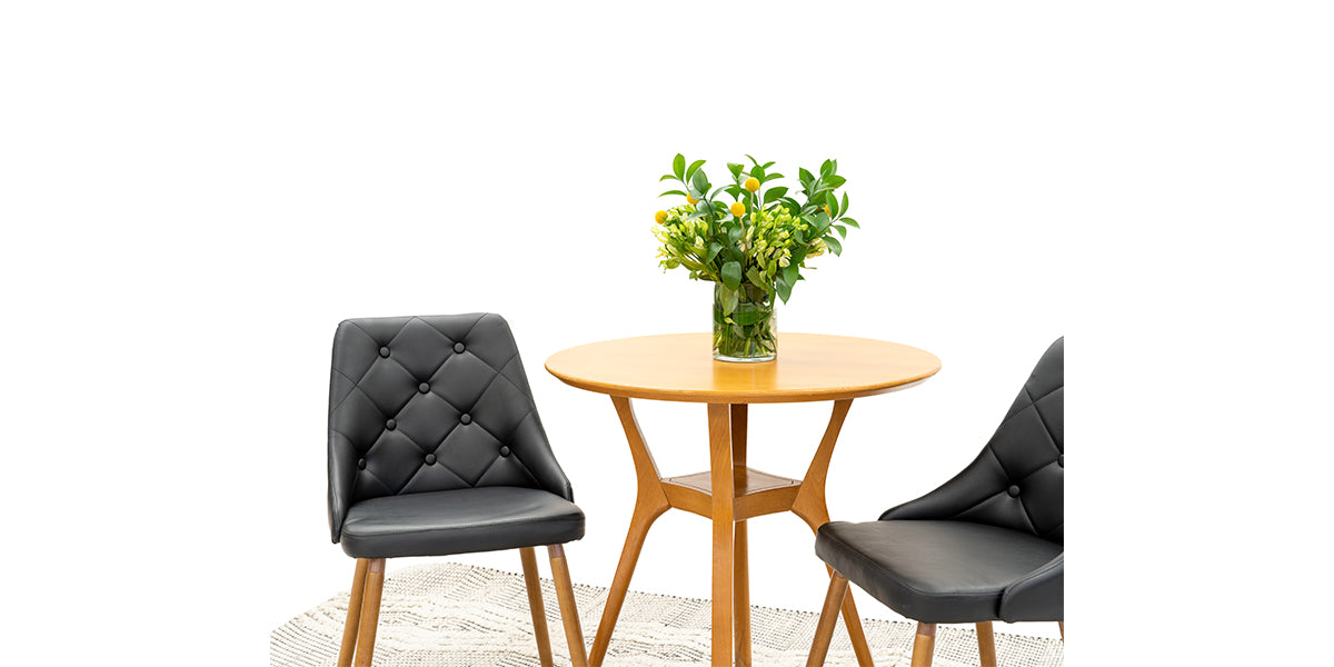 36" Round Maple Table