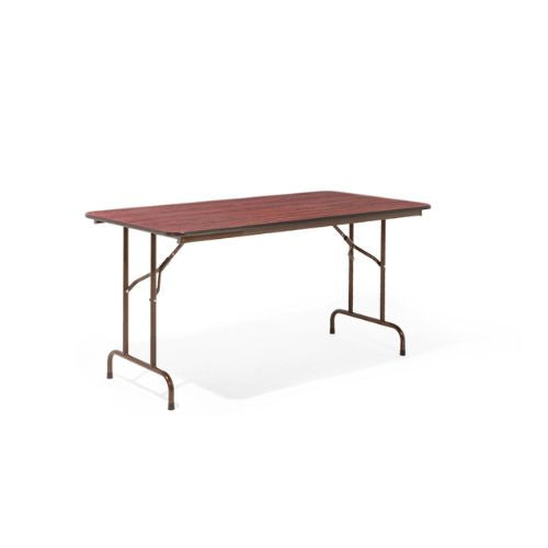 60"W Folding Table - Walnut