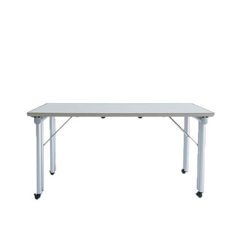 72"W Propeller Folding Table - Putty