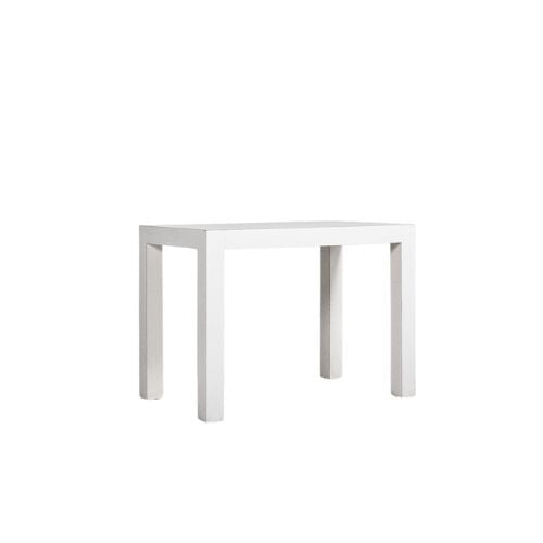 40" Parsons Table- White
