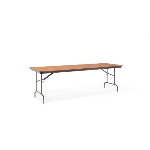 96"W Folding Table-Oak