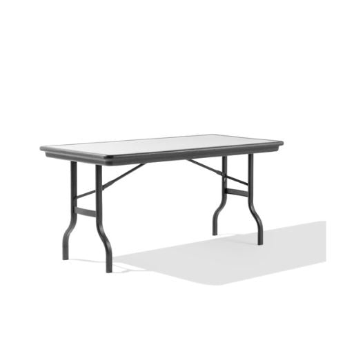 60"W Folding Table - Grey