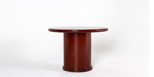 42"W Round Cherry Conference Table