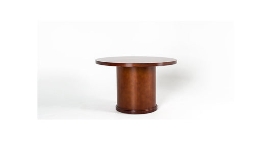 48" Round Cherry Conference Table