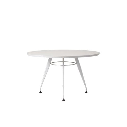 48"DIA Round Grey Conference Table