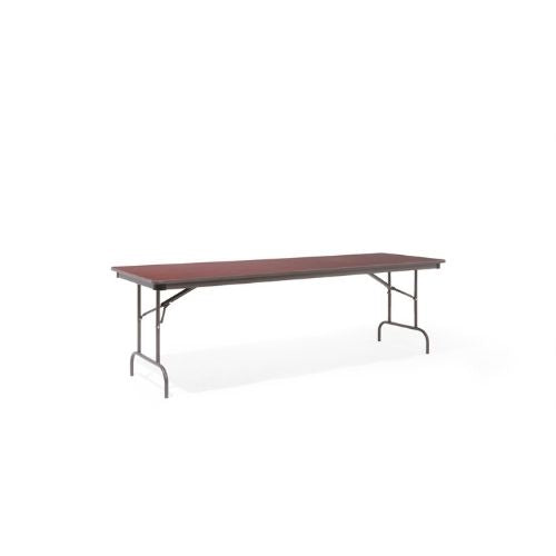 96"W Folding Table - Mahogany