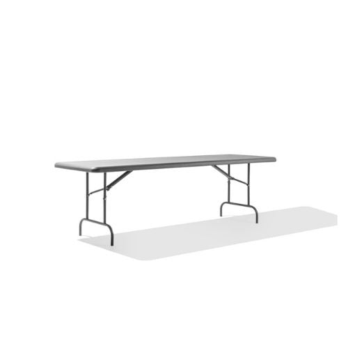 96"W Folding Table- Grey