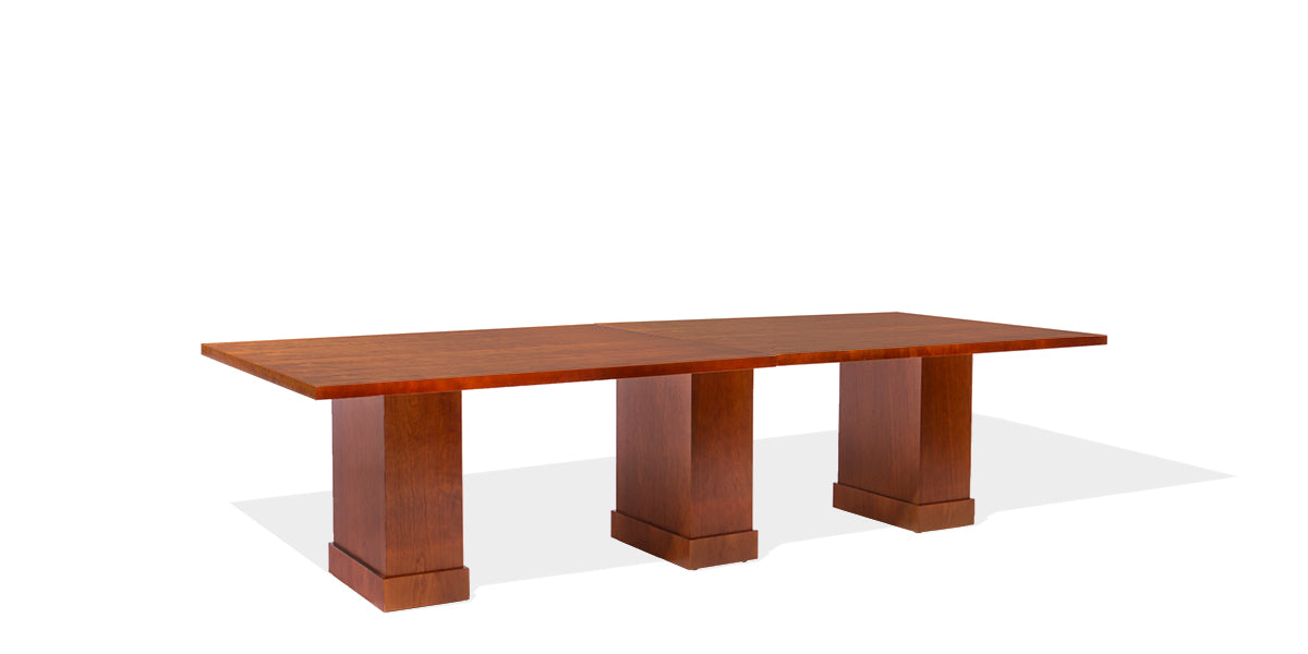 5' - 24' Cherry Modular Conference Table