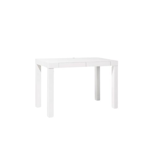 48"W Parsons Table- White