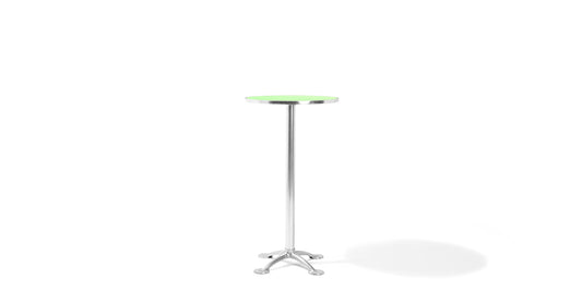 24"H Round High Top Table - Green