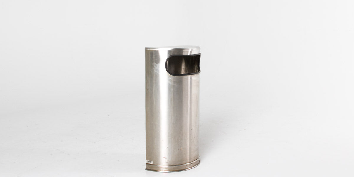 32"H Semi Circle Waste Receptacle
