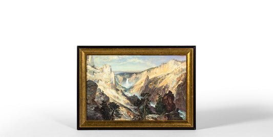 35"W Landscape Art/Grand Canon of Yellowstone
