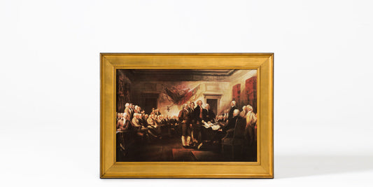 36"W Portrait Art/Signing of the Declaration of Independence