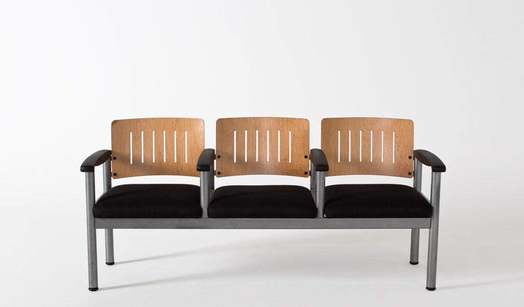 Metal Tandem 3-Seater