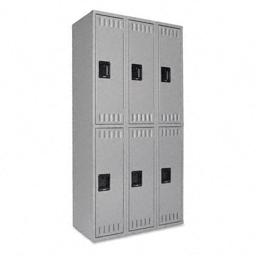 Grey 6 Door Locker