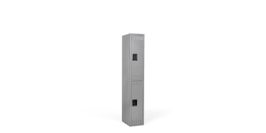Grey 2-Door Locker