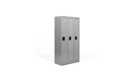 Grey 3 Door Locker