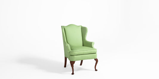 Light Green Wing Chair