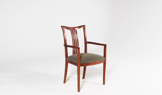 Medium Chair w/ Grey Mohair Seat