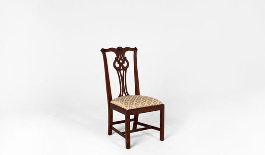 Cherry Chippendale Side Chair