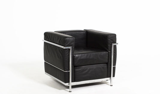 Black Corbusier Style Chair