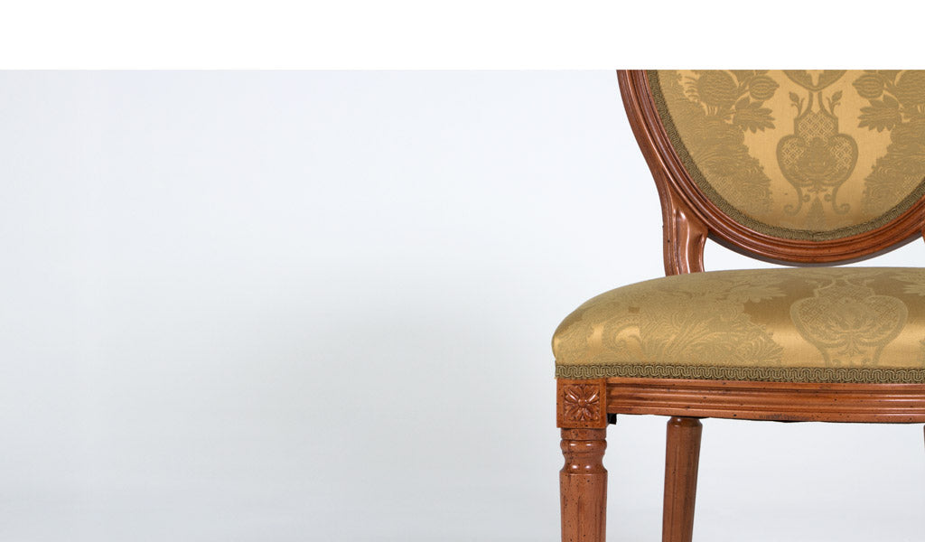 Maple Oval Back Side Chair