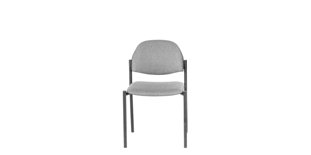 Grey Fabric Stack Chair