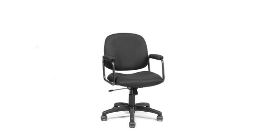 Black Fabric Task Chair